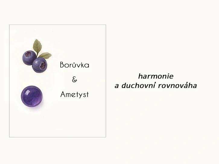 Zlatý přívěsek s ametystem Berries